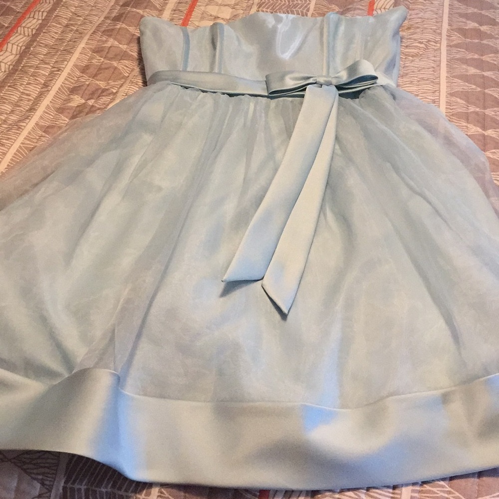 Baby Blue Bridesmaid Dress